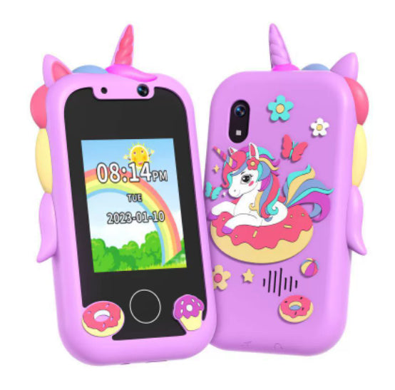 Early Childhood Education Photo Video Game Mini Bear Handheld Touch Mobile Phone Camera