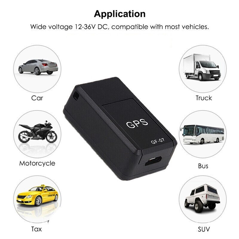 GPS Tracker Transmitter Magnet Real-time Tracking Locator SMS SOS Alarm Vehicle TOP